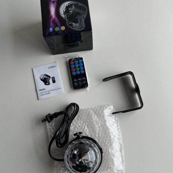 Remote Control LED Party Light Mini Disco Light - Picture 3 of 6